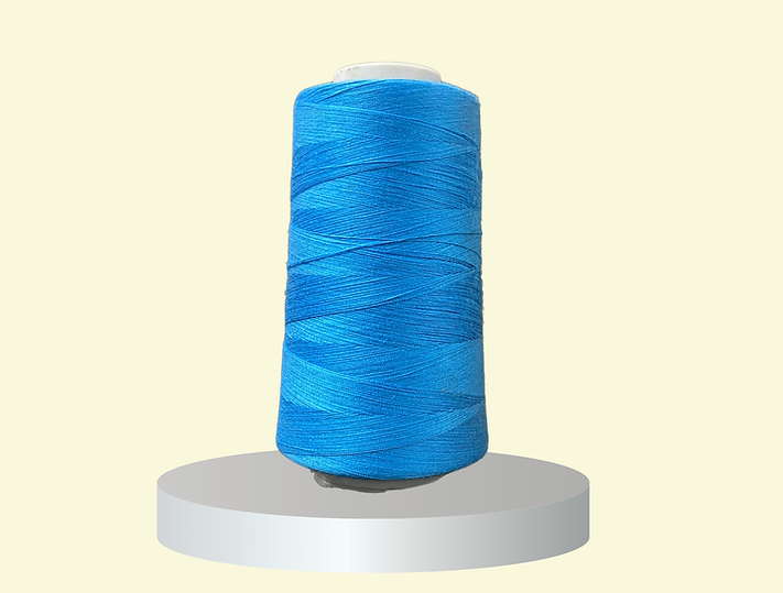 POLYESTER SPUN BLUE COLOUR