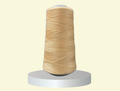 POLYESTER SPUN CHIKU COLOUR