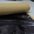 Black Plain Leather Gota Paper