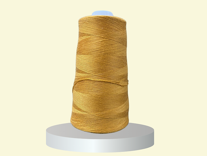 POLYESTER SPUN GOLDEN COLOUR