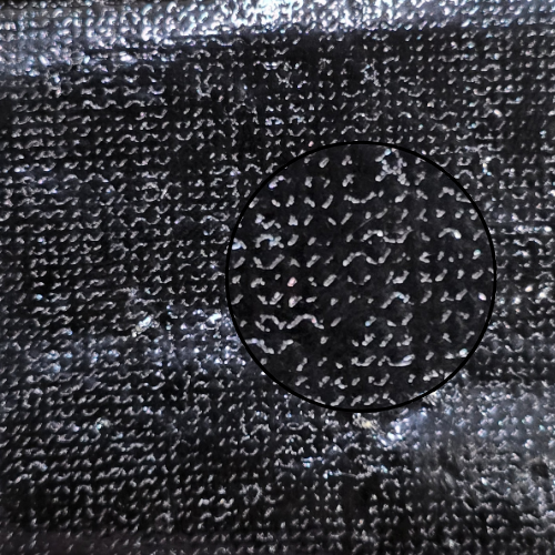 Black Emboss Leather Gota Paper